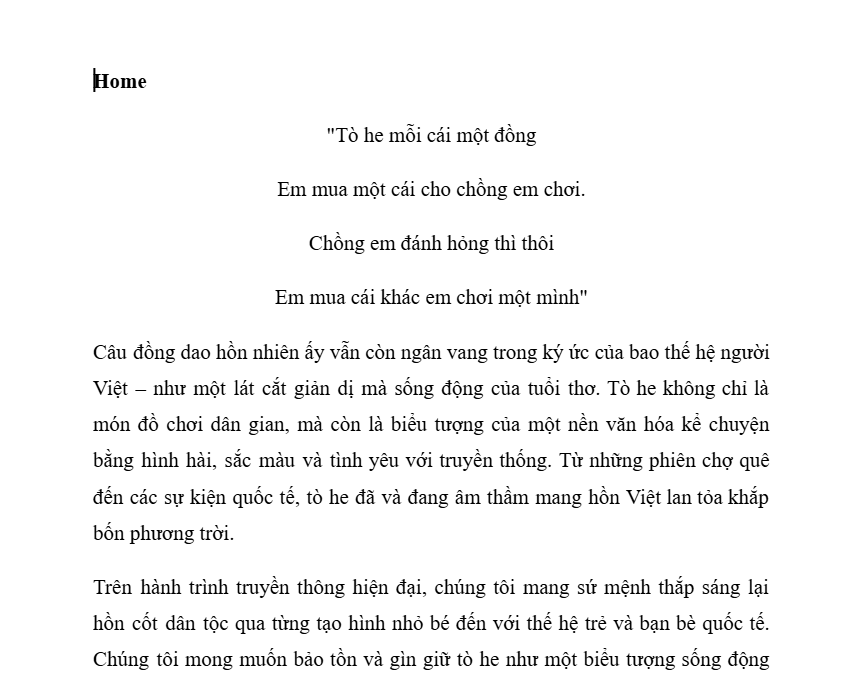 Cần tìm người làm 1 trang web bài tập: Chủ đề Tò He